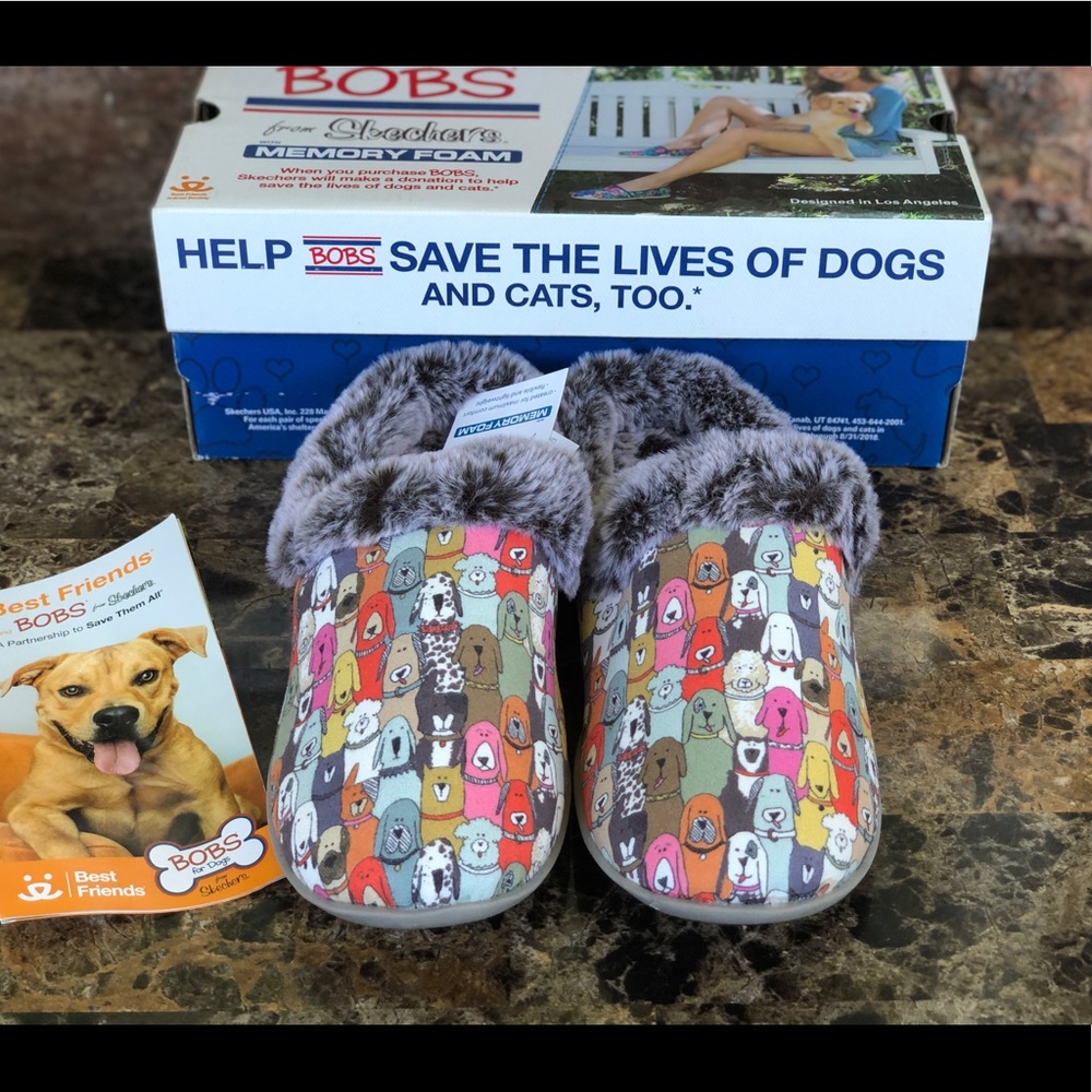 Skechers  Dog Cuddle Mutts Slip On Casual Shoes - Picture 9 of 16